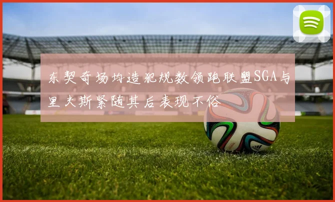 东契奇场均造犯规数领跑联盟SGA与里夫斯紧随其后表现不俗